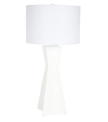  White Gesso Millington Lamp