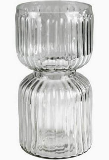  Ribbed Bulb Vase