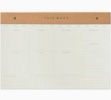  Weekly Postbound Notepad Camel