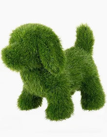  Standing Dog Turf Topiary Small