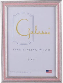  Silver Frame with Pink Channel 3 Sizes