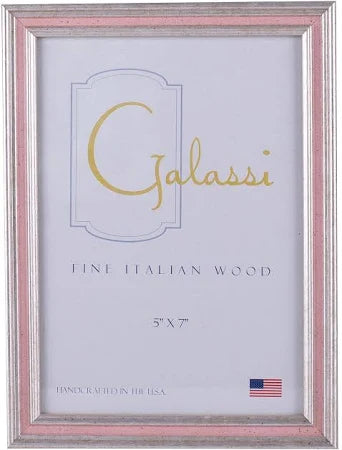 Silver Frame with Pink Channel 3 Sizes