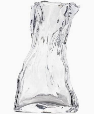 Large Clear Le Sack Vase