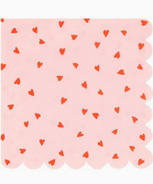  Heart Pattern Large Napkin