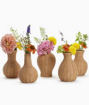 Rattan Vase