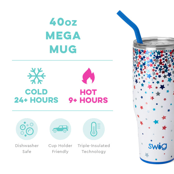 Star Spangled Mega Mug