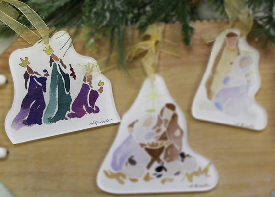 Acrylic Nativity Ornament