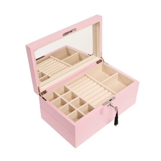 Rose Quartz Stackable Jewelry Box