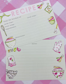  Recipe Cards