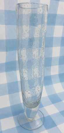  Bubble Glass Tall Flute