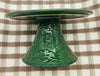 Green Glazed Cake Stand