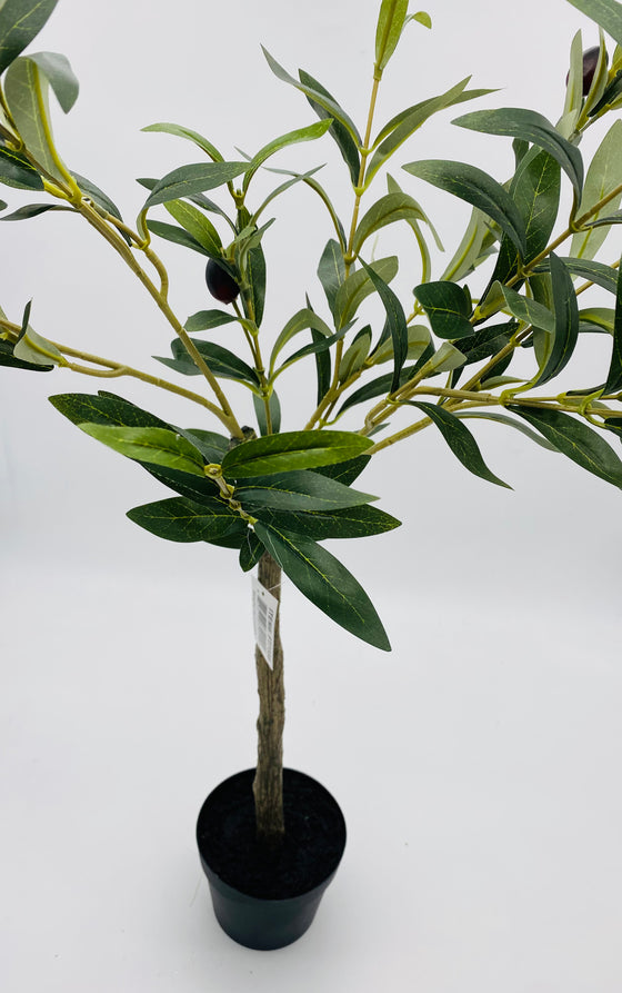 Decorative Potted Olive Tree 30"