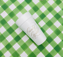  Country Crystal Foam Cups