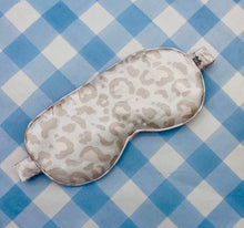  Leopard Satin Sleep Mask