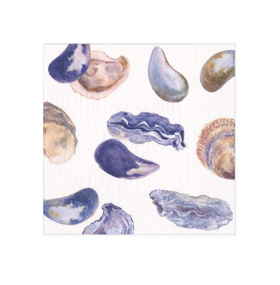 Oyster & Mussels Luncheon Napkin
